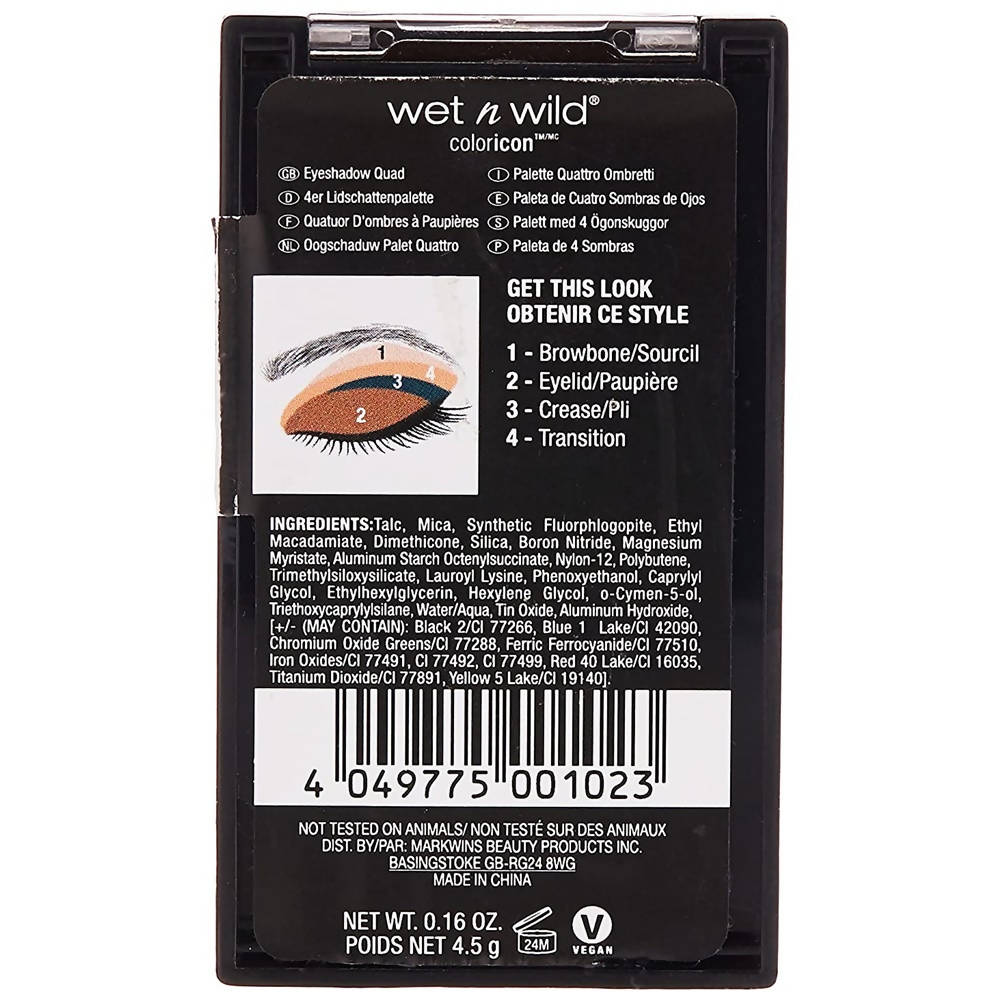 Wet n Wild Color Icon Eyeshadow Quad 4.5 gm