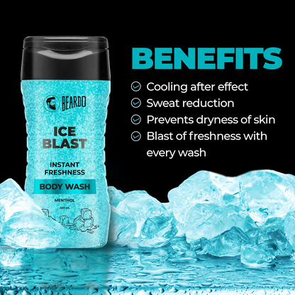 Beardo Ice Blast Body Wash - Distacart