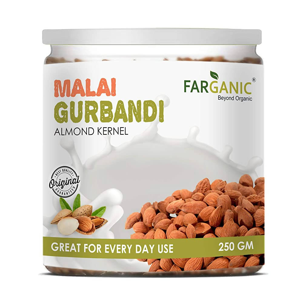 Farganic Malai Gurbandi Almonds - Distacart