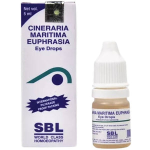 SBL Homeopathy Cineraria Maritima Euphrasia Eye Drops - Distacart