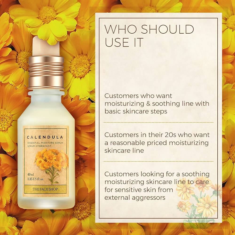 The Face Shop Calendula Essential Moisture Serum