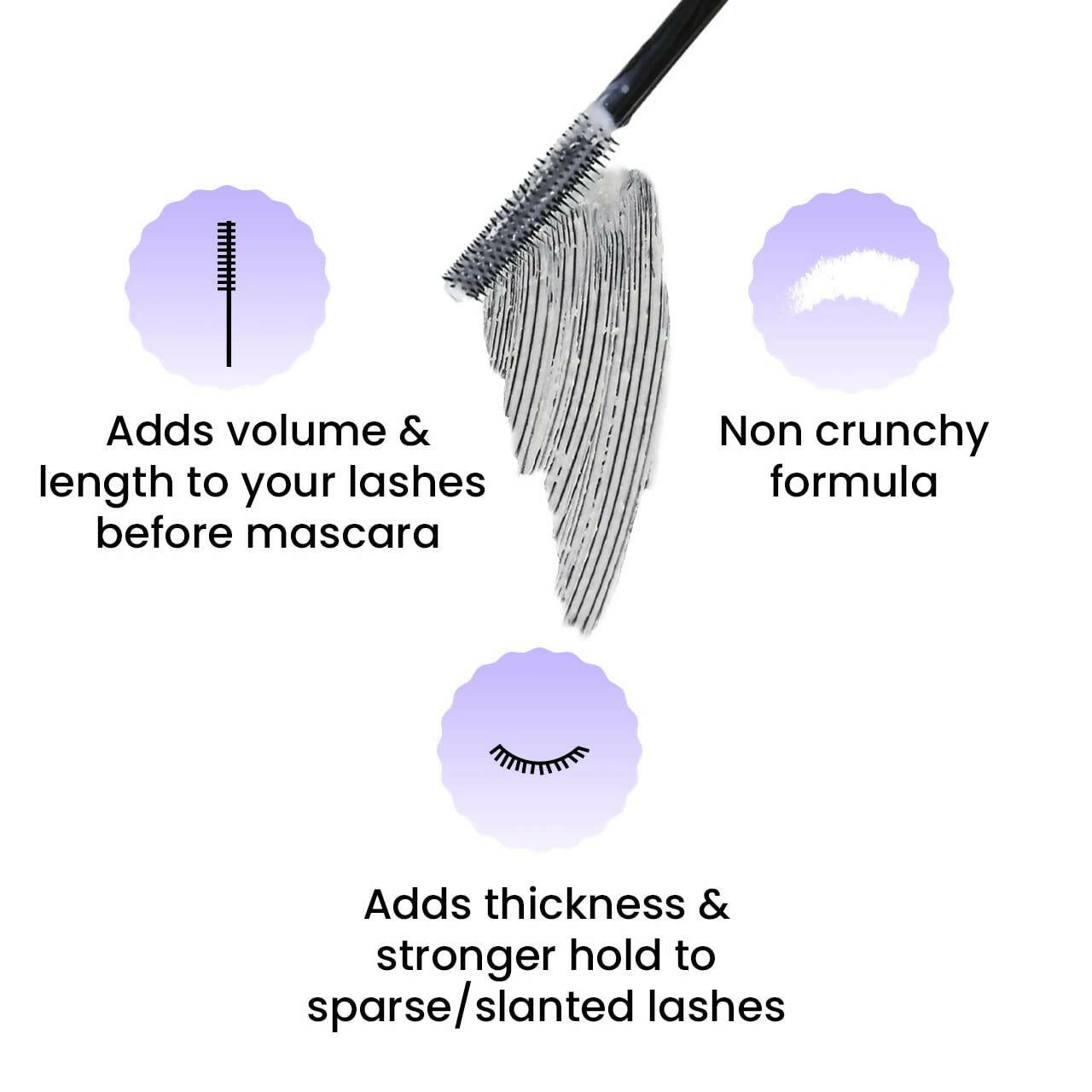 FAE Beauty Brows X Lashes Brash Primer Base Coat Mascara and Brow Gel - Transparent - Distacart