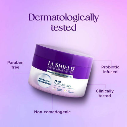 La Shield Intense Hydrating Cream Probiotic Moisturizer - Distacart