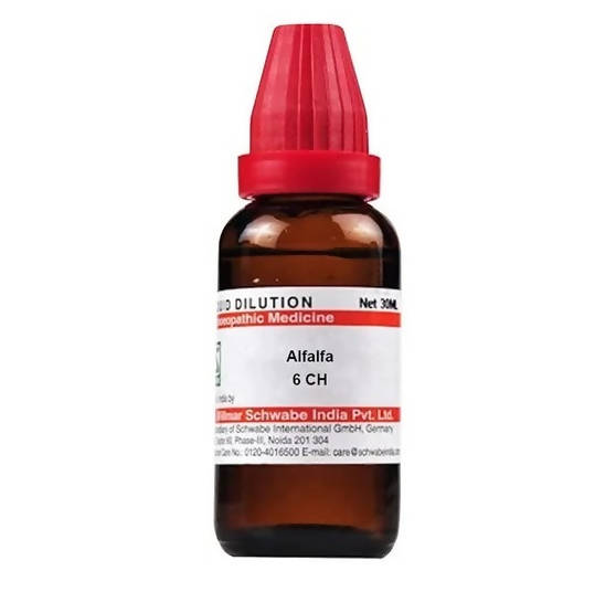 Dr. Willmar Schwabe India Alfalfa Dilution 6 ch