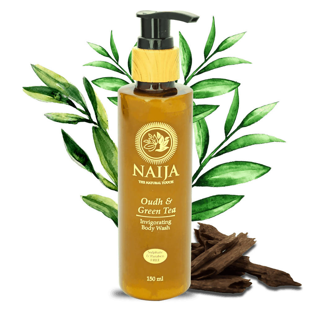 Naija Oudh & Green Tea invigorating Body wash