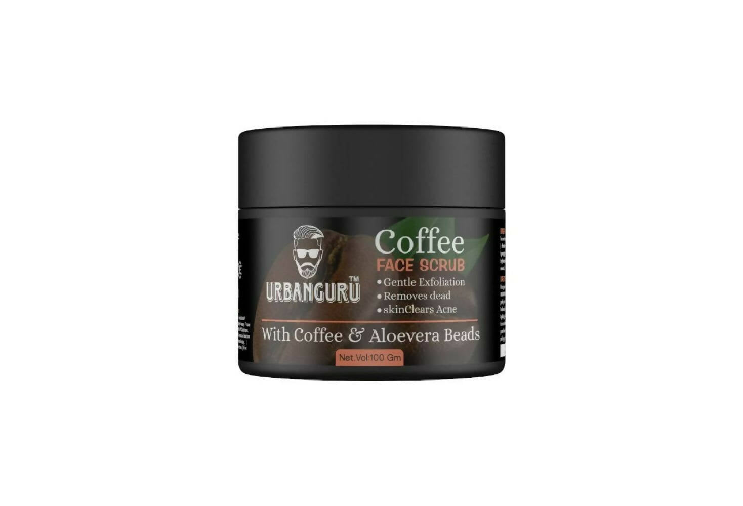 Urbanguru Men's Coffee Face Scrub - Distacart