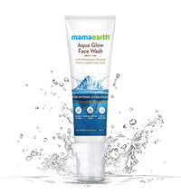 Thumbnail for Mamaearth Aqua Glow Face Wash 100 ml