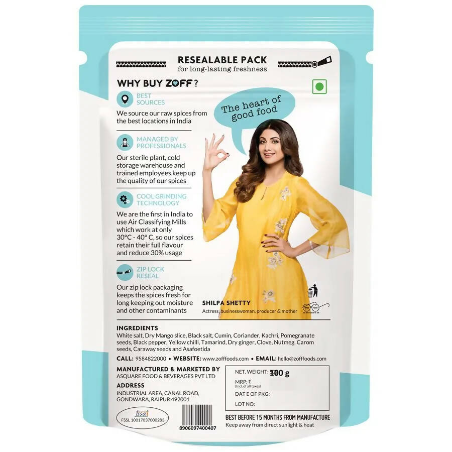 Zoff Foods Chaat Masala - Distacart