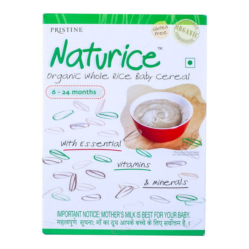 Pristine Naturice – Organic Whole Rice Baby Cereal