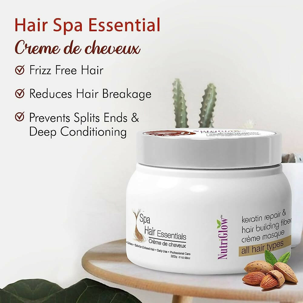 NutriGlow Hair Spa Cream with Keratin Repair Formula - Distacart