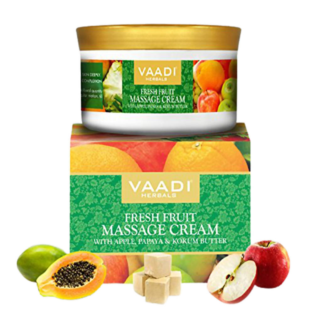 Vaadi Herbals Fresh Fruit Massage Cream - Distacart