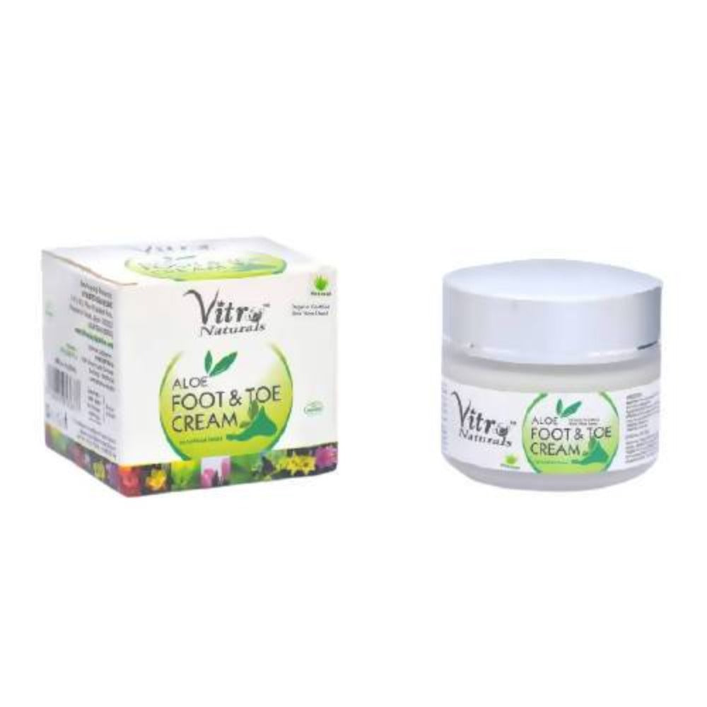 Vitro Naturals Aloe Foot & Toe Cream