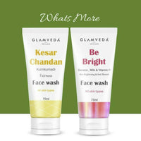 Thumbnail for Glamveda Clear Skin Tea Tree, Neem & Aloe Anti Acne Face Wash - Distacart
