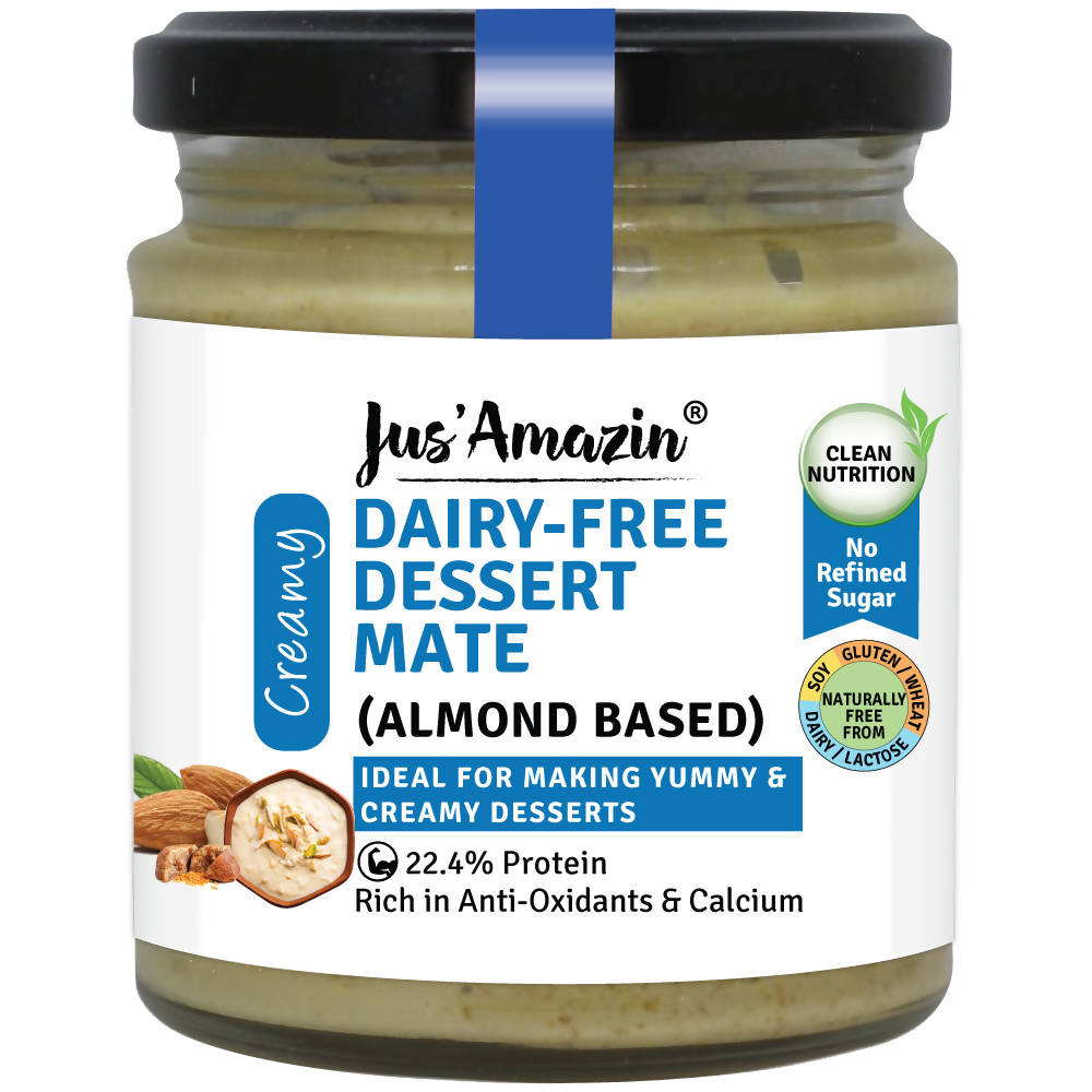 Jus Amazin Dairy-Free Dessert Mate (Almond Based) - Distacart