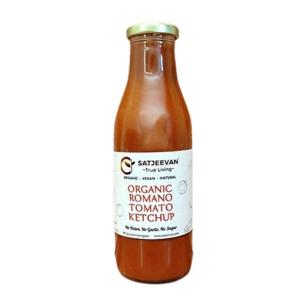 Satjeevan Organic Romano Tomato Ketchup - Distacart