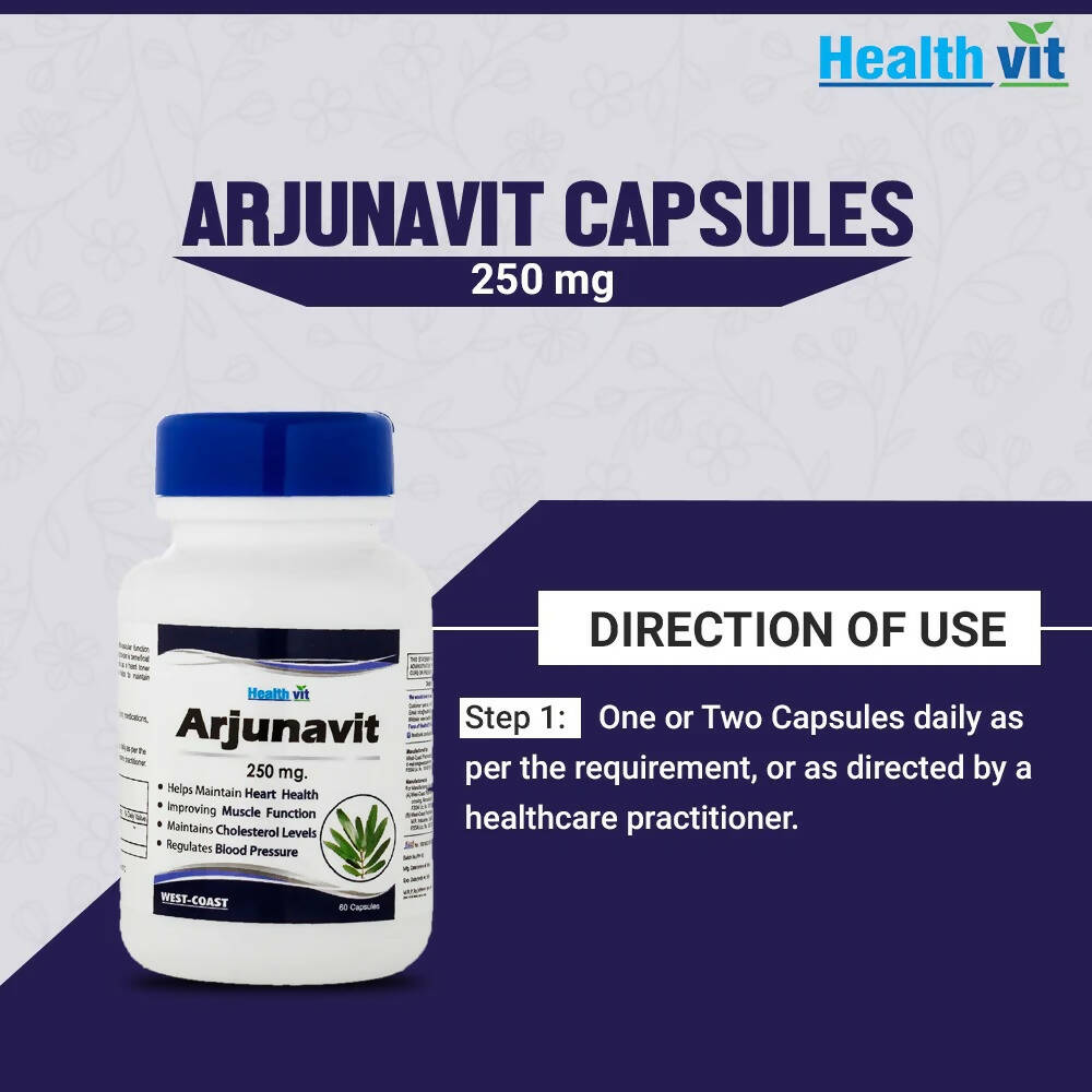 Healthvit Arjunavit Capsules - Distacart