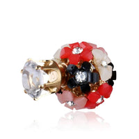 Thumbnail for Trendoo Jewelry Gold Plated Stylish Fancy Party Wear Multi Color Studs