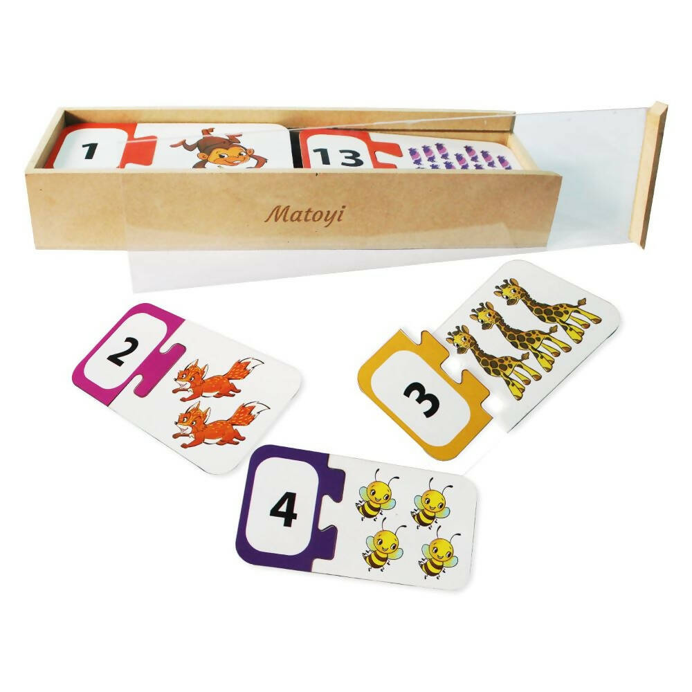 Matoyi Educational Puzzles Kit (Alphabets & Numbers) - Distacart