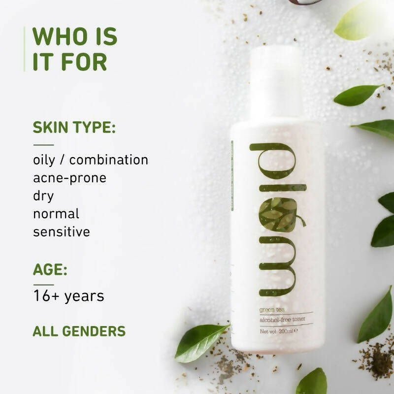 Plum Green Tea Alcohol-Free Toner - Distacart