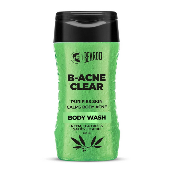Beardo B-Acne Clear Body Wash - Distacart