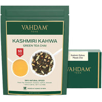 Thumbnail for Vahdam Kashmiri Kahwa Green Tea Chai