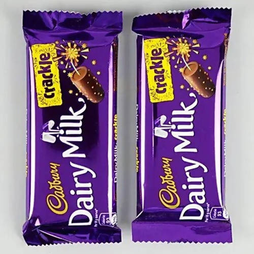 Dairy Milk Crackle Chocolates