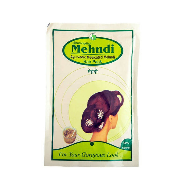 Sharangdhar Pharmaceuticals Mehndi Hair Pack - Distacart