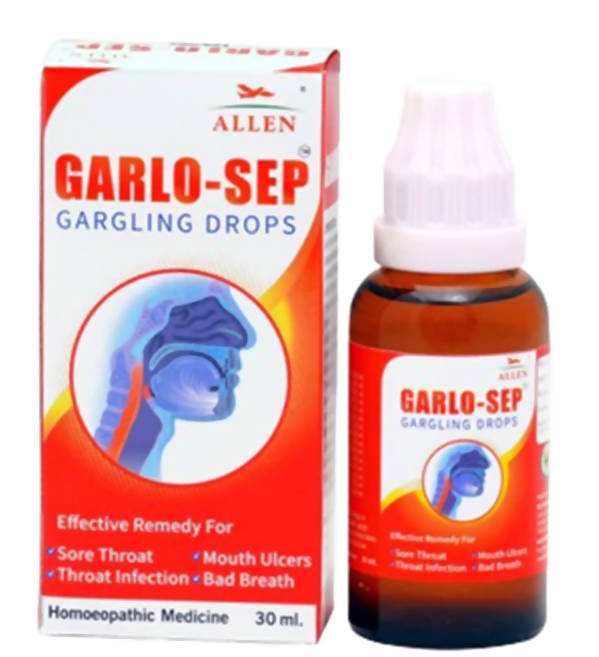 Allen Homeopathy Garlo-Sep Gargling Drops