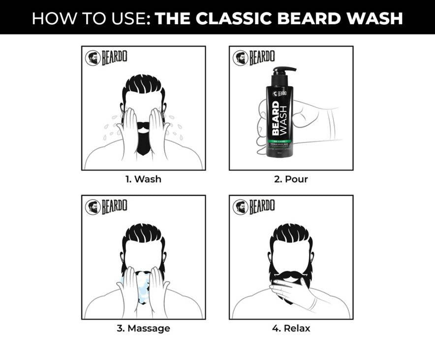 Beardo Beard Wash The Classic - Distacart