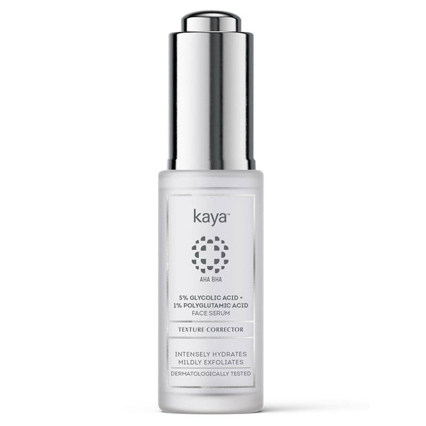 Kaya 5% Glycolic Acid + 1% Polyglutamic Acid Face Serum - Distacart