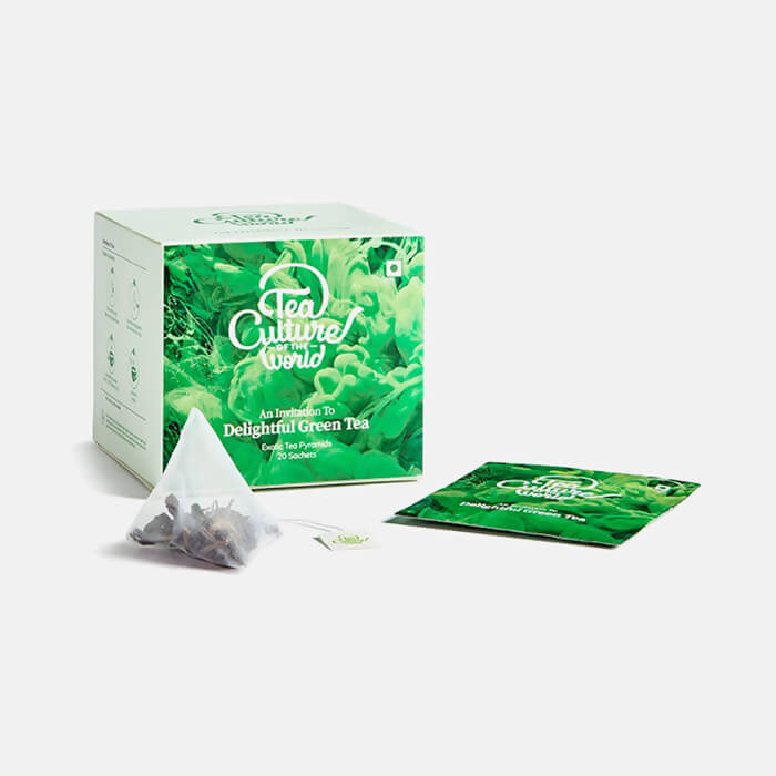 Tea Culture Delightful Green Tea Bags - Distacart