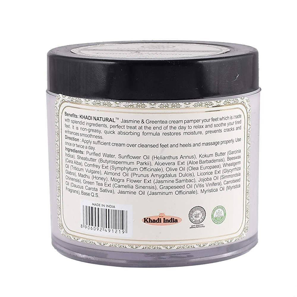 Khadi Natural Jasmine & Green Tea Herbal Foot Crack Cream