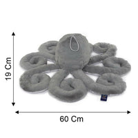 Thumbnail for Webby Giant Realistic Stuffed Octopus Animals Soft Plush Toy-Grey - Distacart