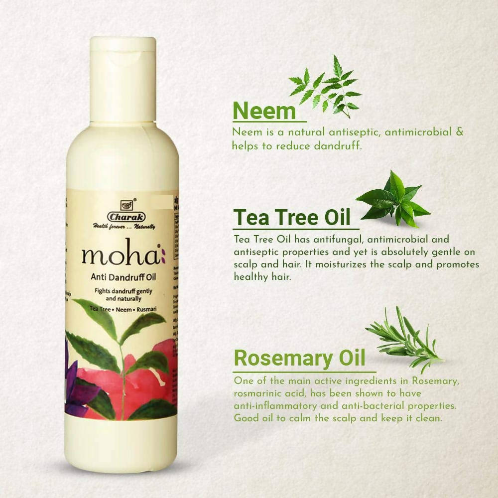 Moha Anti Dandruff Oil - Distacart