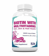 Thumbnail for Ramini Bio Nutrition Biotin With Multivitamins Veg Capsules - Distacart