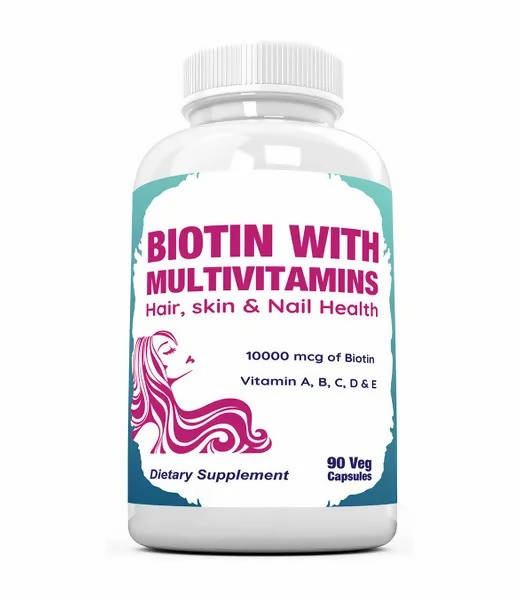 Ramini Bio Nutrition Biotin With Multivitamins Veg Capsules - Distacart