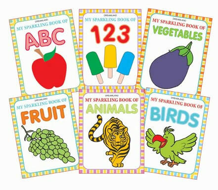 Dreamland My Sparkling Book - Pack (6 Titles) - Distacart