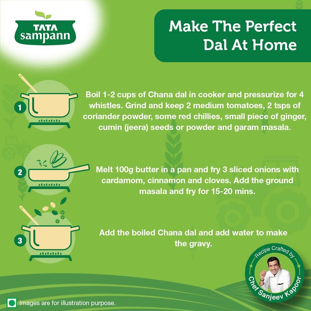 Tata Sampann Unpolished Chana Dal - Distacart