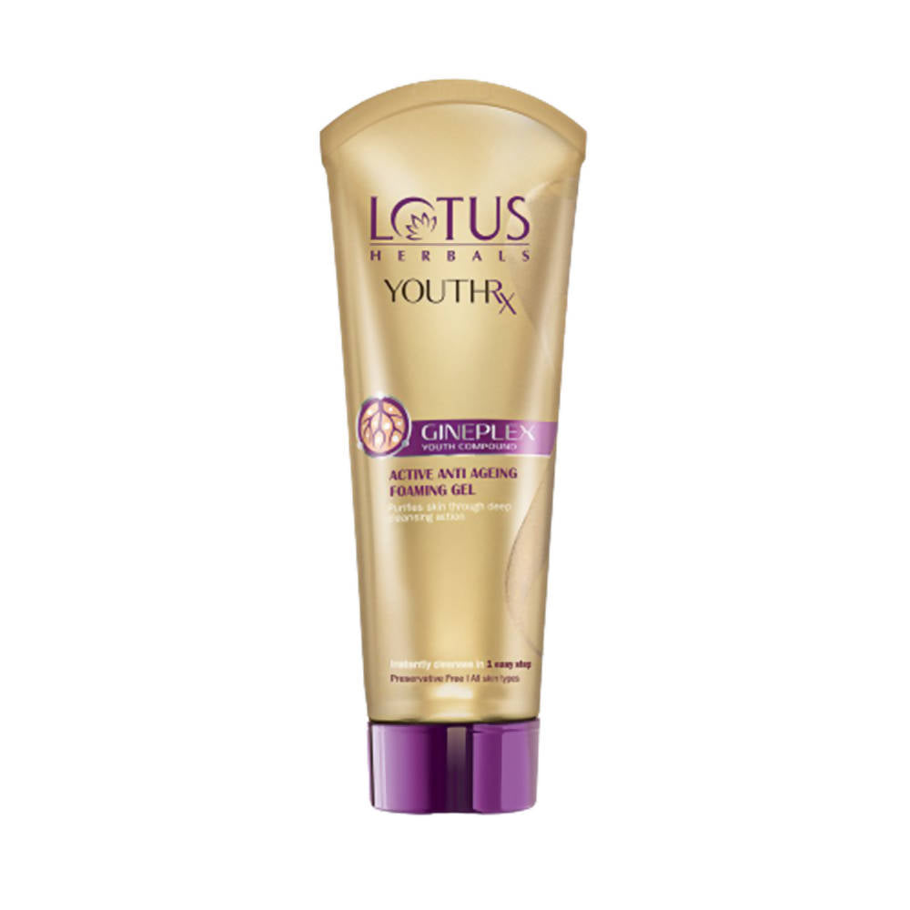Lotus Herbals YouthRx Gineplex Active Anti Ageing Foaming Gel
