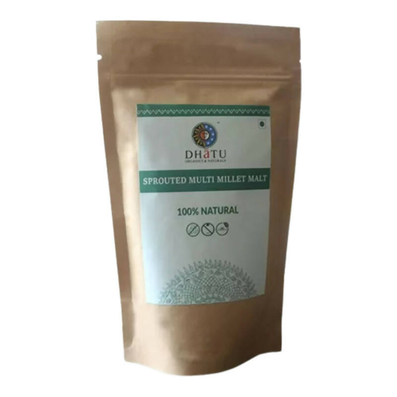 Dhatu Organics & Naturals Sprouted Multi Millet Malt - Distacart
