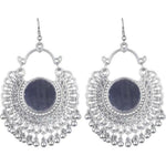 Thumbnail for Oxidized Silver Earrings German Silver Traditional Drops And Danglers