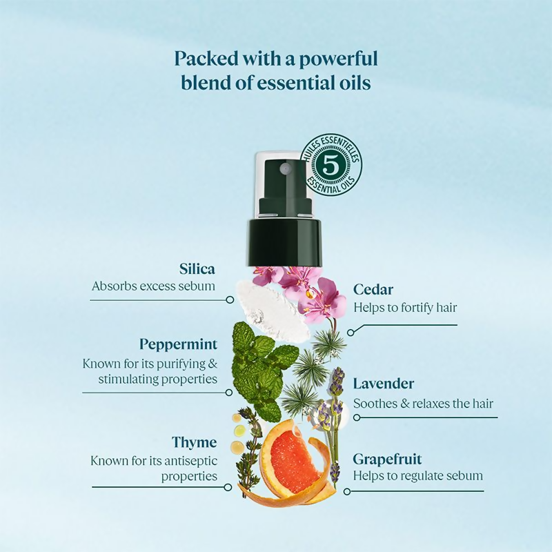 L'Occitane Purifying Freshness Dry Shampoo Mist - Distacart