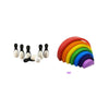Matoyi Penguin Bowling Pin & Rainbow Stacker Combo - Distacart