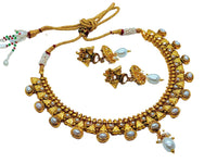 Thumbnail for Kemp Antique White Necklace Set