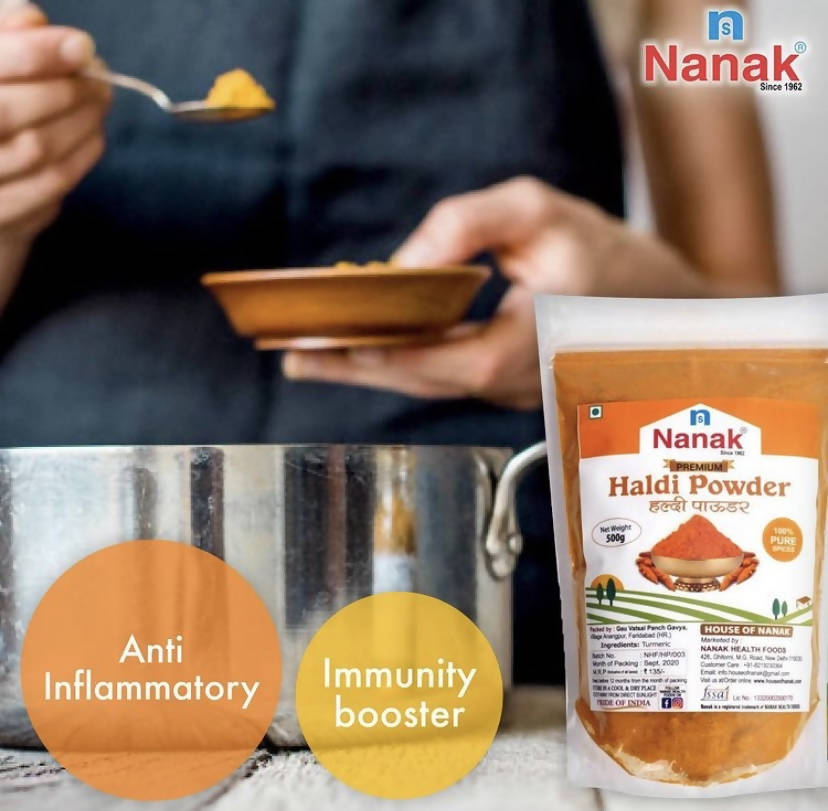 Nanak Premium Turmeric ( Haldi ) Powder,100g - Distacart