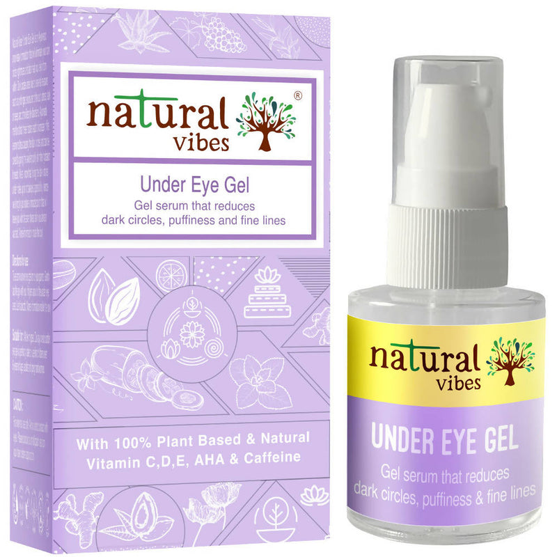 Natural Vibes Under Eye Gel Serum - Distacart