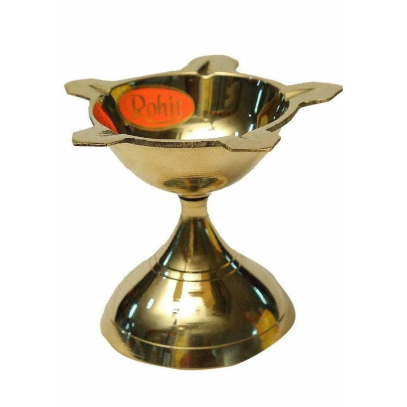 Diya Lamp Oil Stand (Small Size) / Deepam Kundulu (Small Size) - Distacart