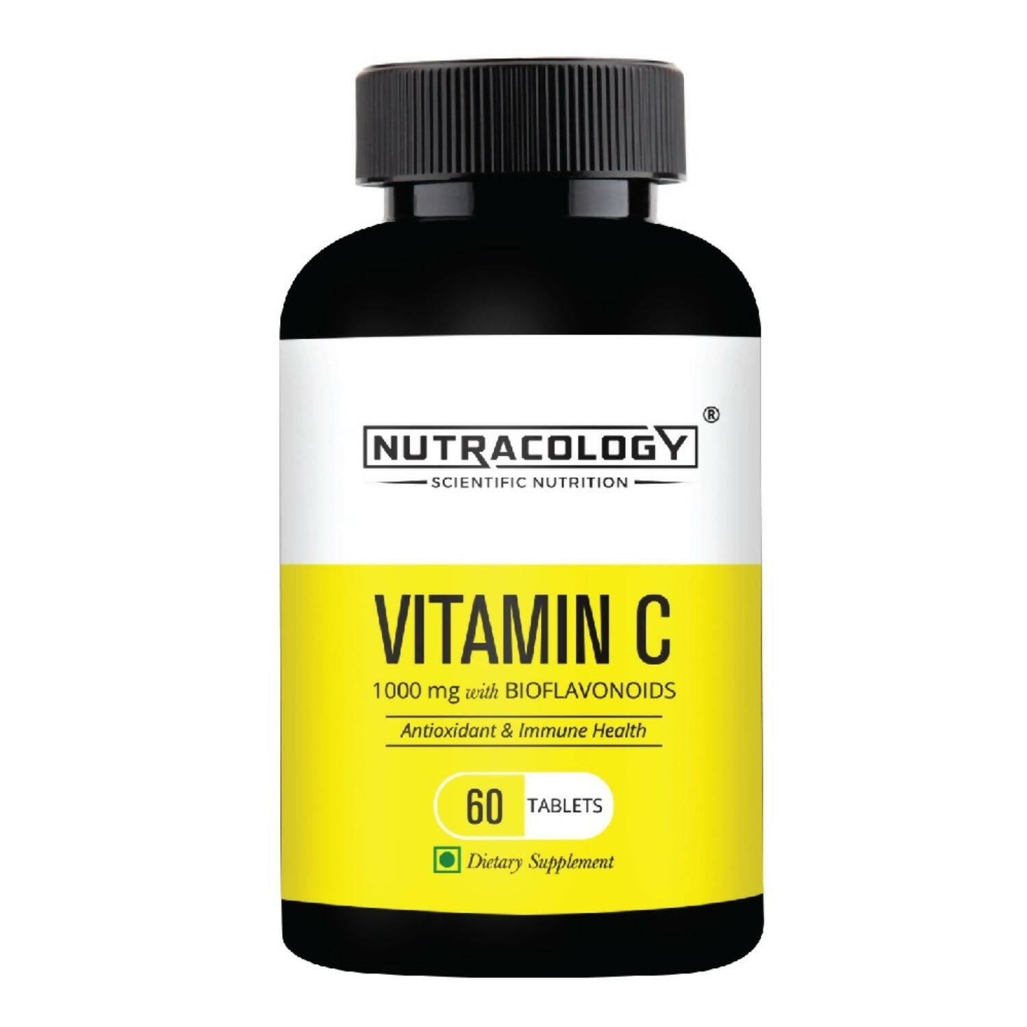 Nutracology Vitamin C 1000mg with Citrus Bioflavonoids for Immunity & Glowing Skin Tablets - Distacart
