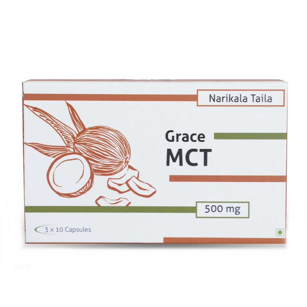 Nutra Grace MCT Oil Capsules - Distacart