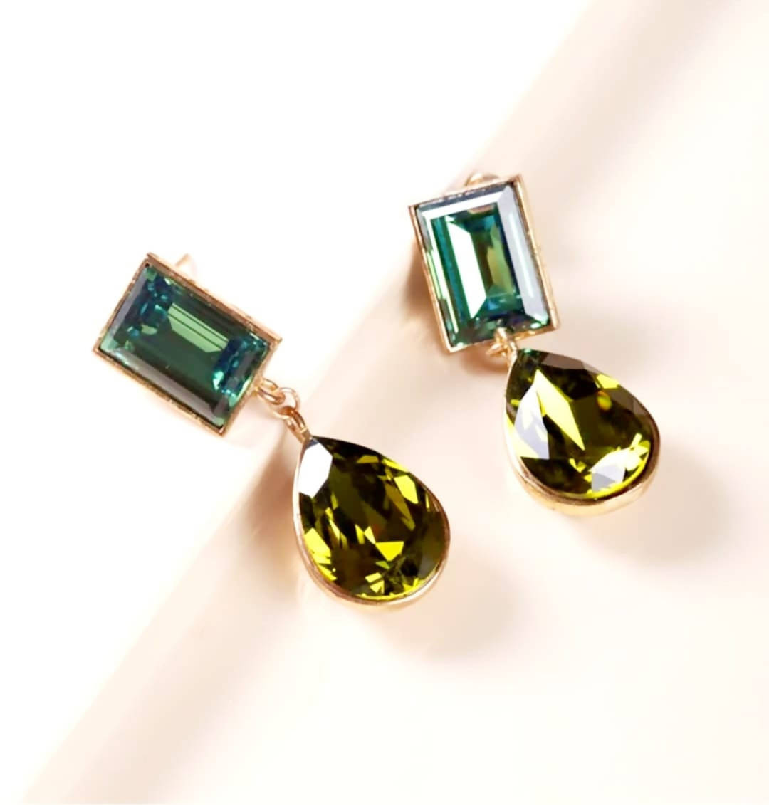 Bling Accessories Hand Made Statement Crystal Stud Earrings - Distacart